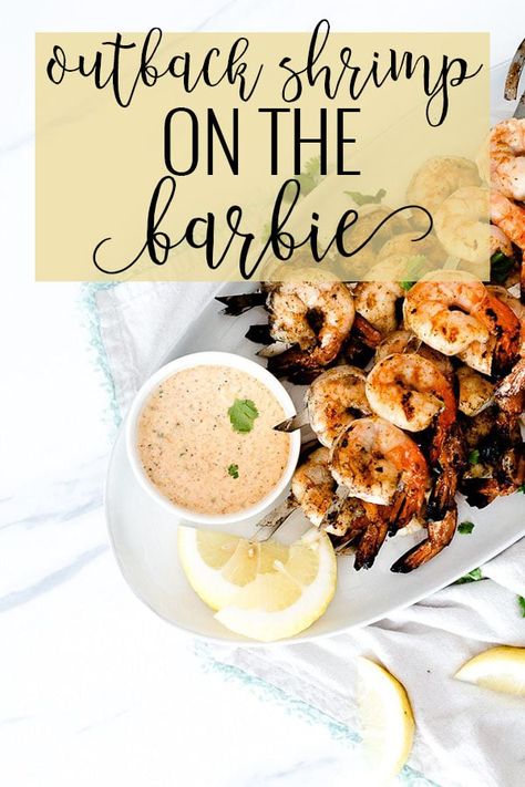 Outback Shrimp On The Barbie Recipe, Shrimp On The Barbie Recipe, Grilled Shrimp Seasoning, Outback Steakhouse Recipes, Outback Recipes, Shrimp Restaurant, Shrimp On The Barbie, Spicy Grilled Shrimp, Barbecue Shrimp