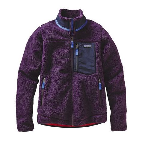 W's Classic Retro-X® Jacket, Panther Purple (PANP) Fleece Jackets For Women, Fleece Jacket Outfit, Sherpa Sweater, Purple Fleece, Womens Outdoor Clothing, Fleece Jackets, Long Kurti Designs, Womens Jackets Casual, Jacket Outfit