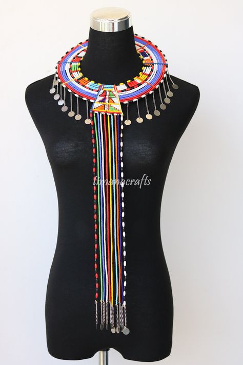 Excited to share the latest addition to my shop: ON SALE Masai wedding necklace, African jewelry, African beaded necklace, Women jewelry, Christmas gift for her, Tribal necklace, Boho neckl #round #etsy #women #bohohippie #africannecklace #beadednecklace #africanjewelry #masainecklace #womenjewelry https://etsy.me/3EgHYRn Maasai Jewelry, Masai Jewelry, African Beaded Necklace, Pokemon Jewelry, Beautiful Beaded Jewelry, Necklace African, African Necklace, Art Attack, Fashionista Clothes