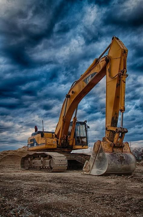 Cat Bulldozer, Haidar Ali, Vw Mk1, Cat Excavator, Photoshop Digital Background, Blurred Background Photography, Blur Background Photography, Heavy Construction Equipment, Black Background Photography