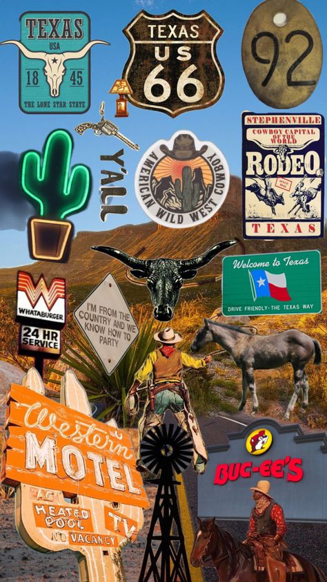 #myfirstshuffle #rodeo #texas #wildwest #vibes #wallpaper #fyp Usa Culture, Western Wall Art, Vibes Wallpaper, Western Wall, Country Western, Wild West, Rodeo, Texas, Wall Art