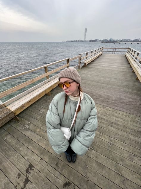 #winter #fit #aesthetic #malmo #sweden #yellowglasses #puff Malmo Sweden Winter, Malmo Aesthetic, Sweden Aesthetic Winter, Sweden Trip, Malmo Sweden, Fit Aesthetic, Life Recently, Winter Fit, Malmo