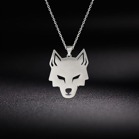 Cheap Pendant Necklaces, Buy Quality Jewelry & Accessories Directly from China Suppliers:Myshape Wolf Head Stainless Steel Pendant Necklace Enjoy ✓Free Shipping Worldwide! ✓Limited Time Sale ✓Easy Return. Wolf Accessories Jewelry, Nordic Wolf, Cat Necklace Gold, Wolf Necklace, Wolf Head, Unisex Necklace, Pattern Animal, Cat Necklace, Stainless Steel Pendant