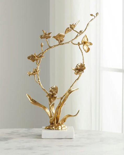 HET0C John-Richard Collection Orchids In Bloom II Sculpture Interesting Decor, John Richard Collection, Schematic Design, Flower Sculptures, John Richard, Home Decor Accents, June 2022, Flower Branch, Room Makeover Inspiration