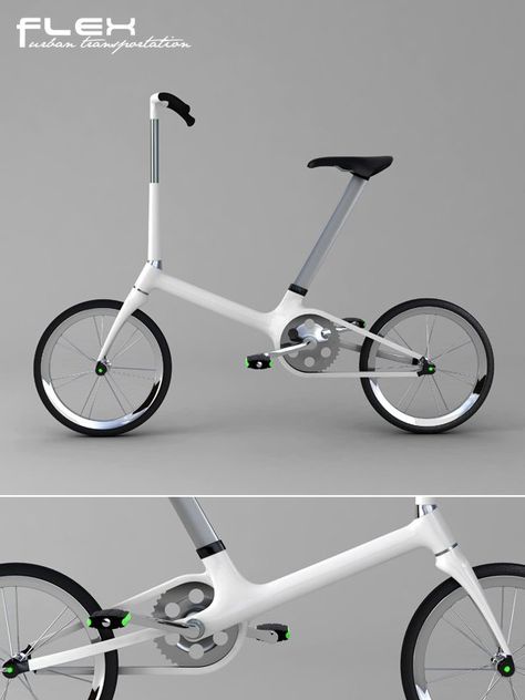 x bike | designboom.com Folding Bike Design, Trike Bicycle, Folding Mechanism, Folding Bicycle, Yacht Design, Motorcycle Design, Bicycle Design, Folding Bike, Bike Design