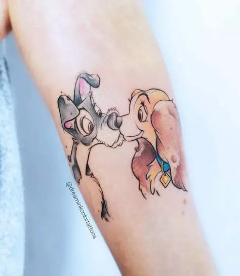 Disney Couple Tattoos, Disney Inspired Tattoos, Disney Sleeve Tattoos, Disney Sleeve, Mouse Tattoos, Sweet Tattoos, Mother Tattoos, Disney Tattoo, 1 Tattoo