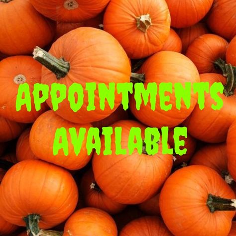 Appointments Available This Week, Fall Appointments Available, Thanksgiving Hair Appointment Quotes, Holiday Appointment Salons, Halloween Appointments Available, Holiday Salon Appointments, Appointments Available Hairstylist, Now Booking Holiday Appointments Hair, Thursday Next