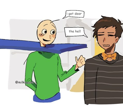 Baldi's Basics Fanart Principal, Baldi X Principal Fanart, Principal Baldi's Basics Fanart, Baldis Basics Fanart, Baldi's Basics Principal, Baldi Fanart, Bbieal Fanart, Baldy Basics, Baldies Basics