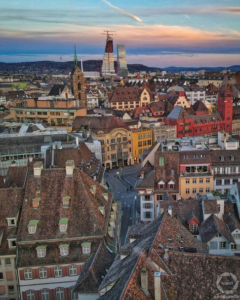 With this view we wish you a lovely good morning! Which is your favorite building in Basel? All credits for this shot go to @nathigrafie. #lovebasel #baselswitzerland #basel #inlovewithswitzerland #instatravel #travelgram #blickheimat #citybestpics #cbviews #theprettycities #guardiancities #exploreswitzerland #bestintravel #switzerlandwonderland #bestcitybreaks #bucketlist #cityphotography #cityscape #switzerlandpictures #topswitzerlandphoto #timeoutsociety #travelandlife #ourplanetdaily #l Europe Photos, March 17, City Photography, Basel, Dream Destinations, Time Out, Insta Travel, Old Town, Culture Art