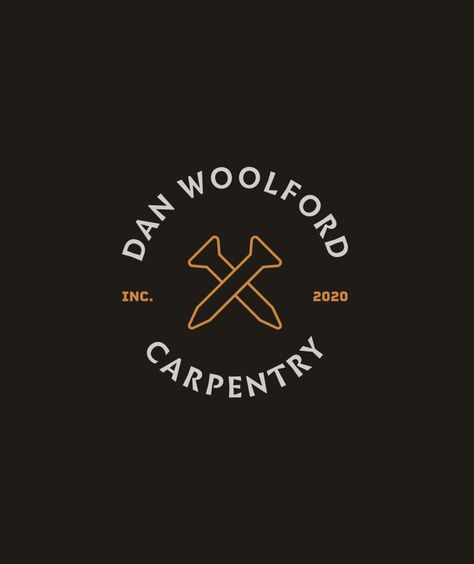 Rugged Logo Design Inspiration, Carpenter Logo Design Ideas, Construction Materials Logo, Logo Design Construction Company, Construction Logos Ideas, Handyman Branding, Carpentry Branding, Carpentry Logo Design, Construction Business Logo