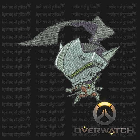 Overwatch Embroidery Designs - Genji individual character for 4x4in hoop - resizable with freely downloadable software. - only on Indian Digitizer! The trendiest machine embroidery designs right here on Indian Digitizer! https://indiandigitizer.com/product/overwatch-embroidery-designs-genji-individual-character-for-4x4in-hoop-resizable-with-freely-downloadable-software/   #embroidery #art #artwork #stockdesigns #machineembroidery Overwatch Embroidery, Embroidery Digitizing, Computerized Embroidery, Pattern Library, Custom Embroidery, Digital Embroidery, Applique Designs, Embroidery Applique, Overwatch