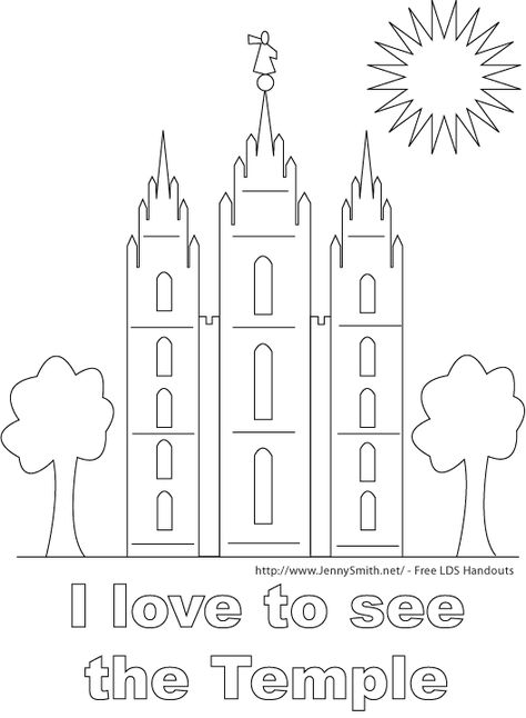 Love To See The Temple Colorme   File Type  Image Gif Size  20 72kb Temple Coloring Page, Lds Clipart, Lds Nursery, General Conference Activities, Lds Coloring Pages, Solomons Temple, Lds Lessons, Primary Activities, Primary Lessons