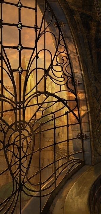 ~ It's a Colorful Life ~ Steampunk Architecture, Art Nouveau Arquitectura, Architecture Art Nouveau, Art Nouveau Architecture, Beautiful Windows, Art Nouveau Design, Design Del Prodotto, Window View, Mellow Yellow