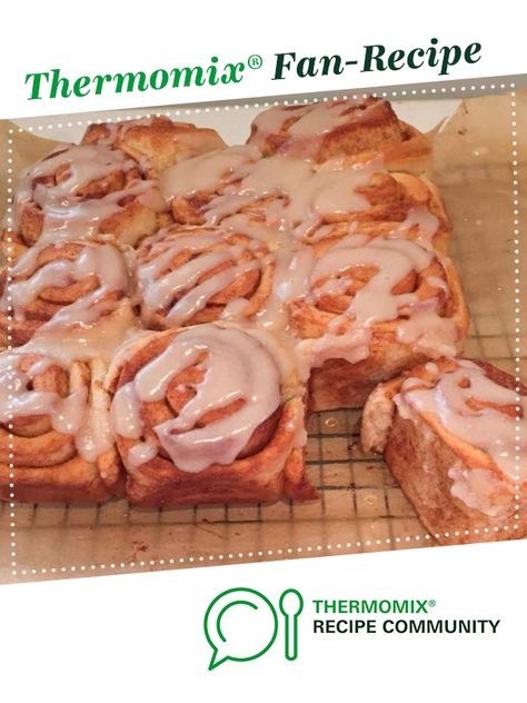 Cinnamon Scrolls by Cooking 4 6. A Thermomix <sup>®</sup> recipe in the category Baking - sweet on www.recipecommunity.com.au, the Thermomix <sup>®</sup> Community. Thermomix Recipes Healthy, Cinnamon Scrolls, Thermomix Bread, Sweet Dough, Sweet Buns, Lunchbox Ideas, Kitchen Machine, Bread Recipes Sweet, Thermomix Recipes