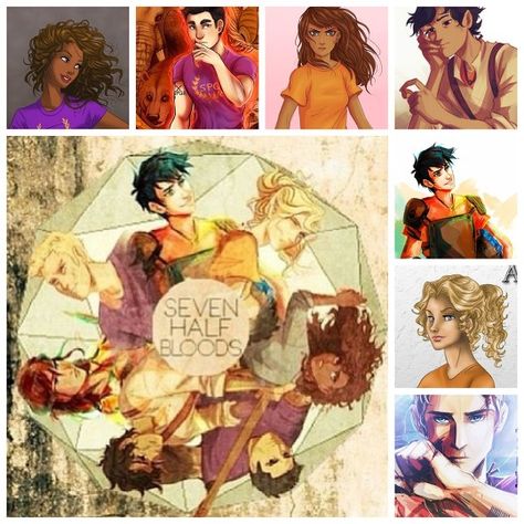 #PercyJackson #HoO #PJO #LotsOfFanArt #LoveIt #AllSeven ALL SEVEN OF THEN IN A COLLAGE!!!! I LOVE LVOE LOVE LVOE LVOE  IT! Percy Jackson Fanart, Zio Rick, Hazel Levesque, Frank Zhang, Piper Mclean, Percy And Annabeth, Jason Grace, Percy Jackson Fan Art, Percy Jackson Characters