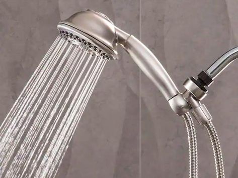 7 Best Shower Heads Easy Bathroom Upgrades, Mom Bathroom, Rain Head, Bathroom Upgrade, Spray Pattern, Shower Arm, Water Conservation, Washing Hair, Rain Shower