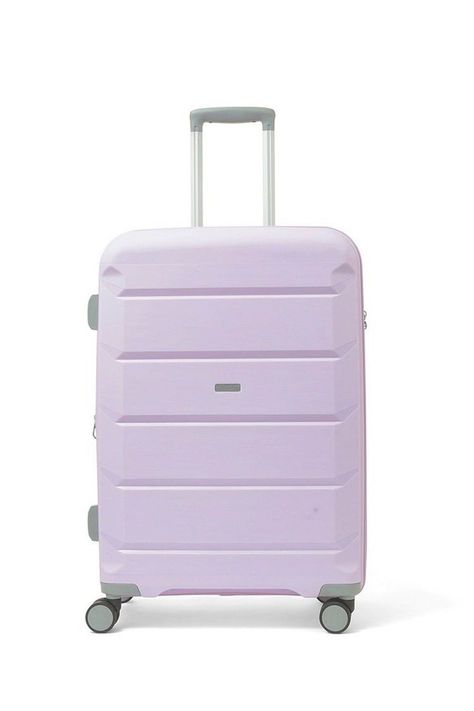 Cheap Suitcases, Purple Suitcase, Medium Suitcase, Cute Suitcases, Violet Pastel, Purple Things, Birthday Items, Bag Suitcase, Pretty Bags