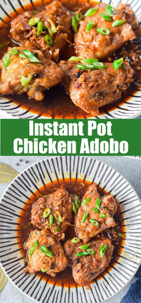 Keto Dinner Chicken, Chicken Breast Instant Pot Recipes, Chicken Adobo Recipe, Filipino Chicken Adobo, Chicken Breast Instant Pot, Chicken Adobo, Adobo Recipe, Keto Instant Pot, Adobo Chicken