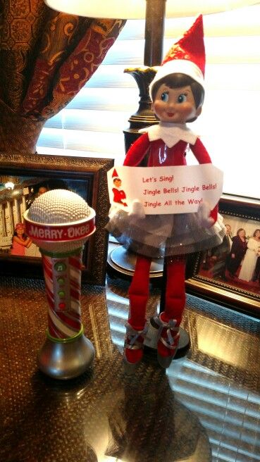 Elf on the Shelf - Singing Elf Singing, Singing Elf On The Shelf, Elf On The Shelf For Kids Not Listening, Elf On The Shelf Christmas Concert, Elf On The Shelf Kids Not Listening, Jingle All The Way, Jingle Bells, The Elf, Elf On The Shelf