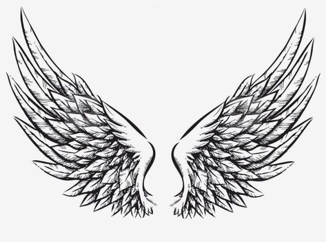 Chest Wing Tattoos For Men, Angle Wing Tattoo Men, Angel Wing Knee Tattoo, Angel Wings Neck Tattoo, Back Neck Tattoo For Guys, Wings Neck Tattoo, Tattoo Arm Band, Wing Neck Tattoo, Wings Tattoo Design