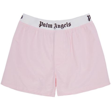 Palm Angels Pink Oxford Boxers (96 BRL) ❤ liked on Polyvore featuring men's fashion, men's clothing, men's underwear and light pink Pink Men, Palm Angels, Men's Clothing, Men's Fashion, Light Pink, Oxford, Streetwear Brands, Womens Shorts, Independent Design