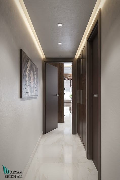 Corridors Design Home, Long Living Room, New Ceiling Design, Corridor Design, Corridor Lighting, Best Modern House Design, House Ceiling Design, Hospital Interior, Interior Design Your Home