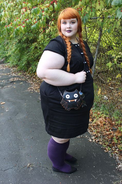 Fat Goth, Winter Goth, Big Size Outfit, Nerd Outfits, Dark Beauty Photography, Big Women Fashion, Weekly Outfits, Pretty Clothes, I Wish I Had