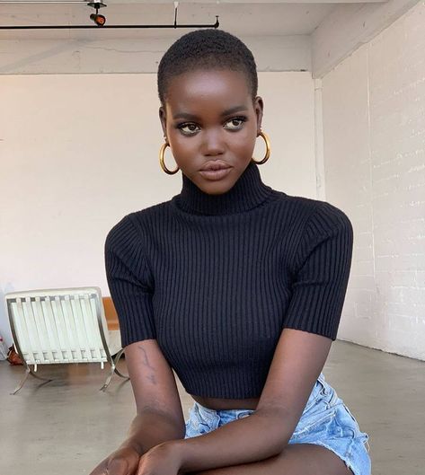 Sun Emoji, Modeling Inspiration, Adut Akech, Beautiful Features, The Golden Girls, Dark Skin Beauty, Dark Skin Women, Beauty Standards, Golden Girl