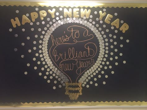 New Year Board, New Year Bulletin Board, Year Board, Door Bulletin Boards, Work Bulletin Boards, January Bulletin Boards, Bullentin Boards, Ra Bulletin Boards, Winter Bulletin Boards