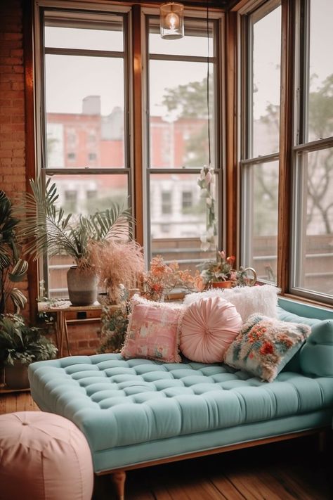 Corner Decor, Pink Living Room, Bohol, Studio Mcgee, Design Del Prodotto, Pink Decor, Apartment Inspiration, Cozy Room, Dream Decor