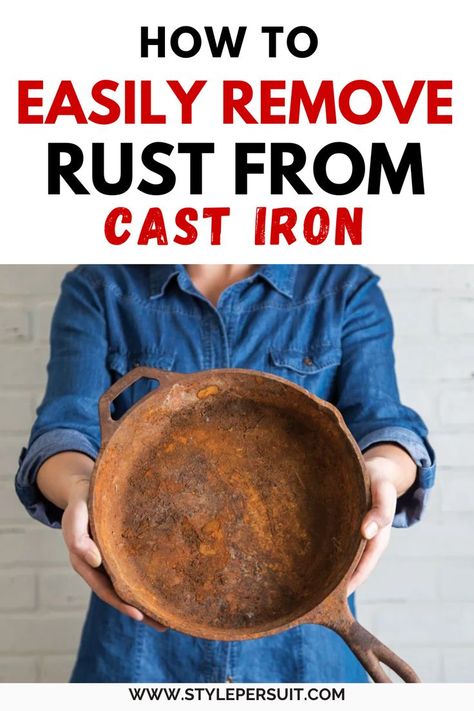 Removing rust from cast iron involves a few steps, and there are various methods to achieve this. Discover a step-by-step guide using a simple and commonly used method: How To Get Rust Out Of Cast Iron Pan, Cleaning Cast Iron Skillet Rust, How To Clean Rust Off Cast Iron, Clean Cast Iron Pan Remove Rust, Restore Cast Iron Skillet, How To Remove Rust From Cast Iron, Cast Iron Rust Removal, Cleaning Rusty Cast Iron, Rusty Cast Iron Skillet