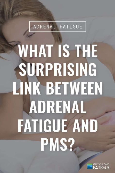 Are you experiencing fatigue and PMS every month? Then you’re not alone if you are. In fact, you might be surprised to learn that stress is one of the main causes of PMS! // Quit Chronic Fatigue Adrenal Fatigue Supplements, Adrenal Gland, Adrenal Fatigue Symptoms, Health Essentials, Burnout Recovery, Addisons Disease, Holistic Health Remedies, Mast Cell, Hormonal Imbalance