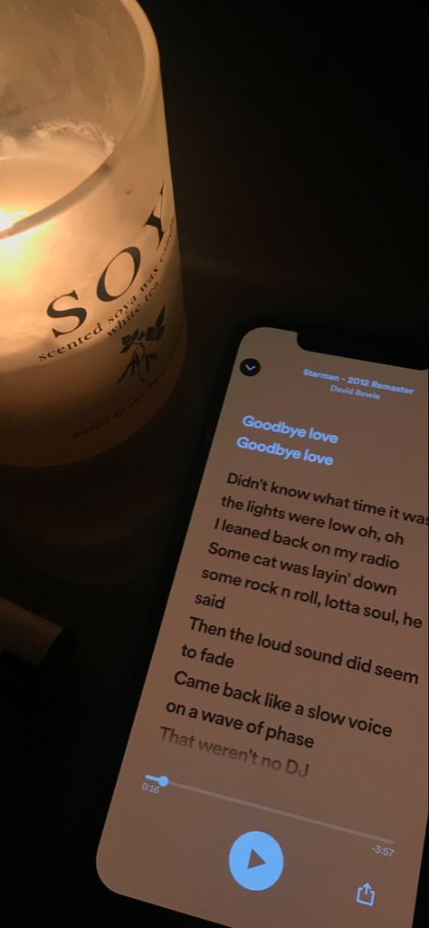 #davidbowie #candles #starman #evening #soya #song #aesthetic Starman Aesthetic, David Bowie Aesthetic, Song Aesthetic, Maybe Someday, Music Aesthetic, Autumn Aesthetic, David Bowie, My Vibe, Rock N Roll