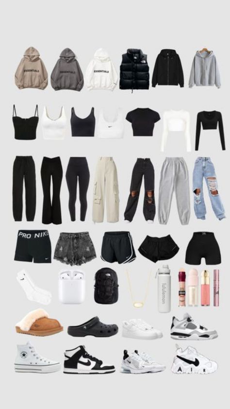 Outfits For Dance Class Casual, My Dream Closet Outfits, Sporty Clothes Aesthetic, Cute Birthday Outfits For School, Days Of The Week Outfits, Clothing Must Haves, Cute Easy Outfits For School, Simple Outfits For School