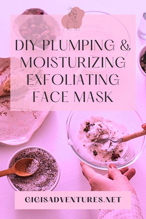 Are you looking for the ultimate DIY face mask to exfoliate, hydrate and plump your skin, all in one application? You've found it!  This DIY skin care solution is perfect for date nights with friends, or to simply enjoy on your own.  The crafting process will take you less than 5 minutes, and you'll start seeing major results after one application.  Click to find out more! Moisturizing Face Mask Diy, Dry Skin Face Mask, Diy Haircare, Mask For Dry Skin, Exfoliating Face Mask, Moisturizing Face Mask, Diy Hair Masks, Skin Mask, Diy Skincare