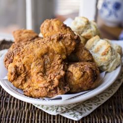 “Colonel Cozy’s” Double-Dredged, Extra Crispy, Buttermilk Fried Chicken with 12 Herbs & Spices Reheat Fried Chicken, Braised Chicken Thighs, Chicken With Italian Seasoning, Making Fried Chicken, Buttermilk Fried Chicken, Duck Recipes, White Meat, Chicken Seasoning, Buttermilk