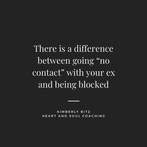 Did you know that going “no contact” and being blocked are not the same thing? But in reality there is a huge difference between establishing “no contact” and being blocked. Let me explain: Going “no contact” with an ex refers to the deliberate decision to cut off all forms of communication and interaction with an ex-partner after a breakup. This means no phone calls, texts, social media messages, or in-person meetings. The goal of going no contact is to create space for healing, to avoid th... Breaking No Contact, Going No Contact, No Phone, After A Breakup, No Contact, Forms Of Communication, After Break Up, Phone Calls, Create Space