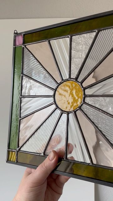 Peace Sign Stained Glass Pattern, Modern Stained Glass Panels, Lead Light, Moon Glass, Diy Stained Glass Window, Moon Set, Stained Glass Door, Glass Creations, Light Ideas