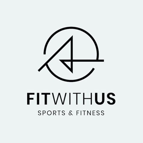 Personal Training Logo, Personal Trainer Logo, Fit App, Dynamic Logo, Training Design, Gym Logo, Popular Logos, Fitness Logo Design, Logo Design Process