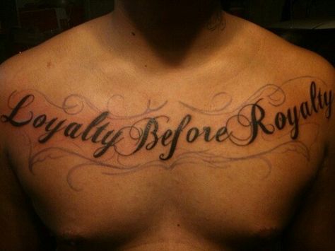 Tattoos Loyalty Neck Tattoos Women, Tattoos Loyalty, Tattoos About Loyalty, Loyalty Before Royalty Tattoo, Loyalty And Respect Tattoos, Loyalty Over Royalty Tattoo, Royalty Tattoo, Loyalty Tattoo, Christmas Eye Makeup