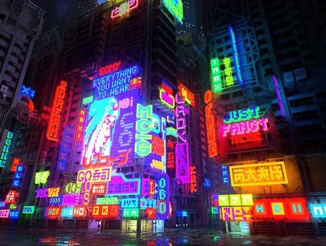 Minecraft Neon Build, Minecraft Future City, Neon Minecraft Builds, Minecraft Cyberpunk Building, Minecraft Hologram, Minecraft Nightclub, Cyberpunk Minecraft Builds, House Plans Minecraft, Futuristic Minecraft