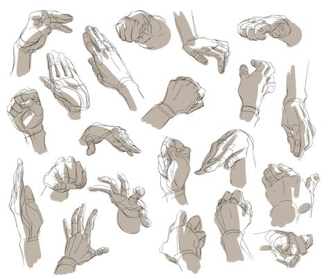 Hand Reference by artisticxhelp Drawing Poses Male, Comic Layout, Hand Drawing Reference, Drawing Heads, Figure Reference, Drawing Studies, Hand Reference, Female Anatomy, Drawing Base