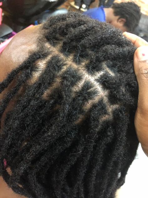 Dreadlock Extensions Black Women, Loc Extensions Before And After, Instant Locs Natural Hair, Real Dreadlocks, Extension Dreadlocks, Loc Growth, Locs Ideas, Loc Goals, Short Dreadlocks Styles