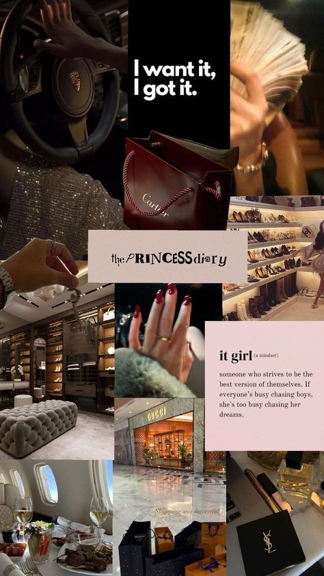 Rich girl 🤌!!! Bussines Women Lifestyle Aesthetic, Born Rich Aesthetic, Trading Vision Board Aesthetic, Rich Girl Aesthetic Vision Board, Rich Girl Moodboard, Indepent Woman Aesthetic, Rich Girl Vision Board, Rich Girl Aesthetic Black Women, Classy Rich Aesthetic