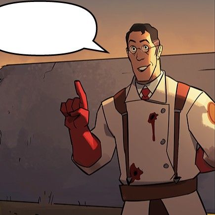 Tf2 Medic Comic, Medic Tf2 Icon, Tf2 Pfps, Tf2 Comics, Medic Tf2, Tf2 Medic, Tf2 Funny, Team Fortress 2 Medic, Team Fortess 2