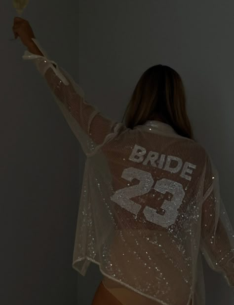 Currently Crushing On....This Sequin Bridal Shirt! - Green Wedding Shoes Chosen By Kyha, Bridal Bachelorette Party, Wedding Dress Store, Sequin Shirt, Future Wedding Plans, Cute Wedding Ideas, Wedding Goals, Dress Store, Bridal Wedding Dresses