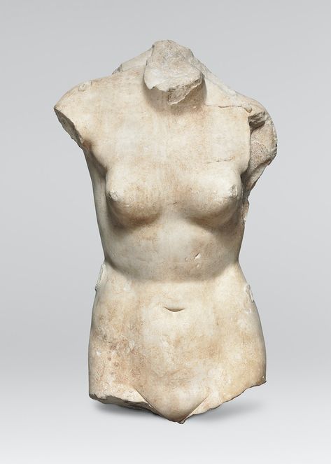 Classic sculpture showing breasts, Aphrodite torso during Hellenistic Period. Original from The Cleveland Museum of Art. Digitally enhanced by rawpixel. | free image by rawpixel.com / The Cleveland Museum of Art (Source) Painting Of Sculpture, Woman Torso Reference, Hellenistic Period, Human Sculpture, Anatomy Sculpture, Classic Sculpture, Greek Statues, Bust Sculpture, Free Illustration Images