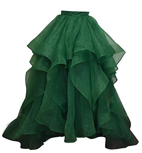 Women Ball Gown, Long Green Skirt, Writing Club, Rose Outfit, Green Ruffle Dress, Next In Fashion, Skirts Pattern, Outfit Building, Bridal Skirt