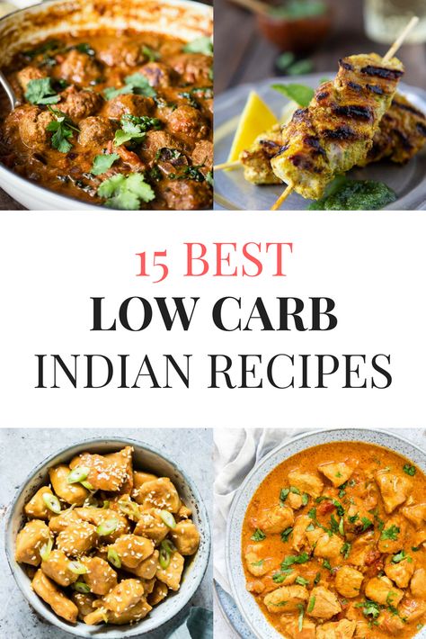 The Best Low Carb Indian Food Recipes. Try these Low Carb Indian Recipes to give a bit of flare to your keto diet. They will not disappoint! #lowcarb #keto #recipe Low Carb Indian Food, Keto Indian Food, Calorie Snacks, Queens Food, 100 Calorie, Vegetarian Indian, Low Carb Diets, Low Carb Dinner, Diet Keto