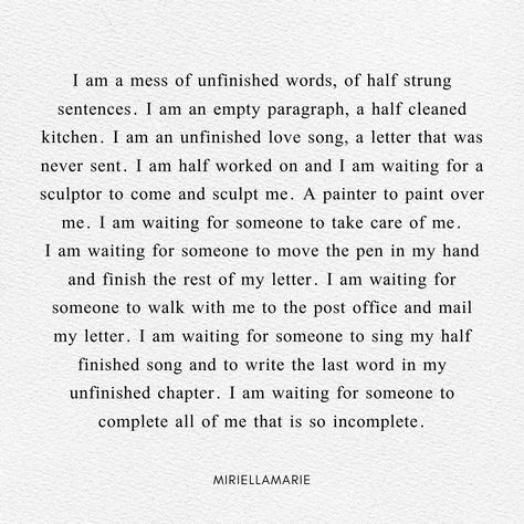 Unfinished Love Quotes, Unfinished Love, Waiting For Someone, Take Care Of Me, Wait For Me, Love Songs, Take Care, Love Quotes, First Love